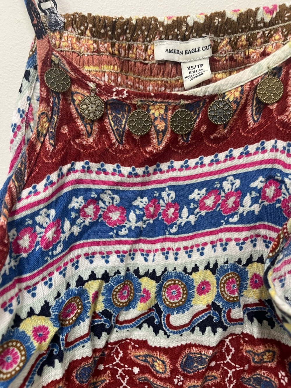 3 items for $20 😊 American Eagle Outfitters Multicolor Romper - Picture 3 of 5